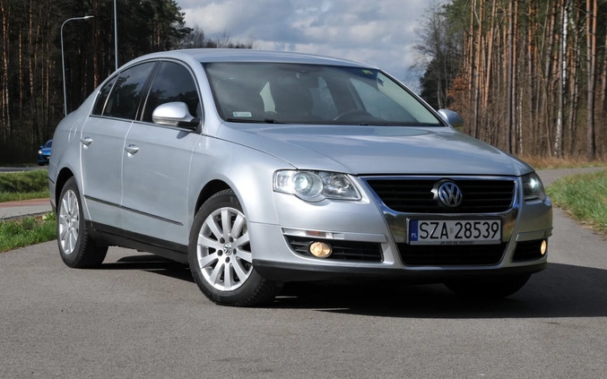 Volkswagen Passat cena 19900 przebieg: 176000, rok produkcji 2007 z Zawiercie małe 277